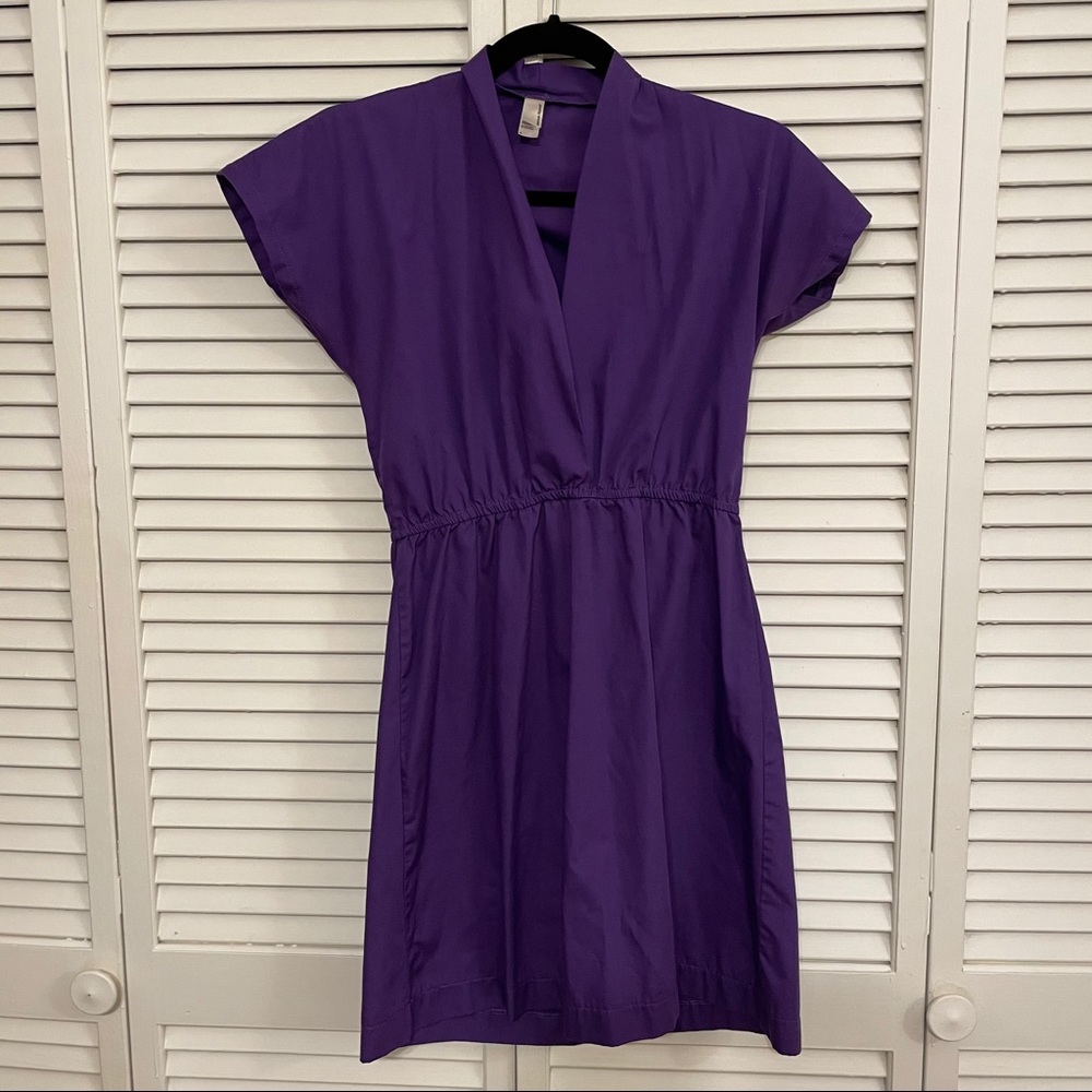 American Apparel Purple Dress